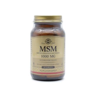 Solgar MSM 1000mg 60 ταμπλέτες