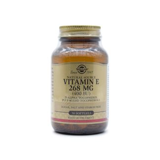 Solgar Vitamin E 268mg 400iu 50 μαλακές κάψουλες