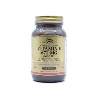 Solgar Vitamin E 671mg 1000iu 50 μαλακές κάψουλες