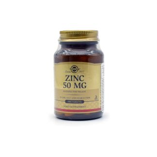 Solgar Zinc Gluconate 50mg 100 ταμπλέτες