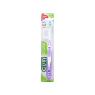 Sunstar Gum Οδοντόβουρτσα 585 ActiVital Soft Ultra Compact Μοβ 070942125505 1 τμχ