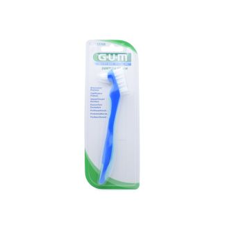 Sunstar Gum Οδοντόβουρτσα 201 Denture Brush  για Τεχνητή Οδοντοστοιχία Μπλε 070942502016 1 τμχ