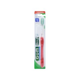 Sunstar Gum Οδοντόβουρτσα Micro Tip Compact 471 Soft Κόκκινη 1 τμχ 070942504713