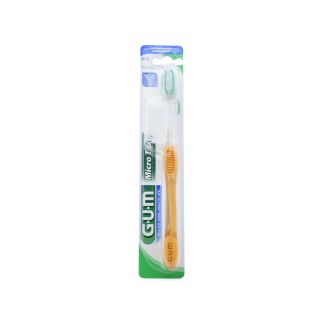 Sunstar Gum Οδοντόβουρτσα Micro Tip Compact Medium Κίτρινη 070942504737 1 τμχ