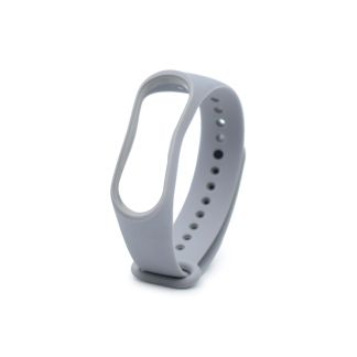 Xiaomi Mi Band 3/4 Λουράκι Σιλικόνης Γκρι 