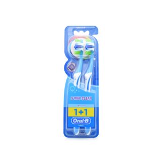 Oral-B Complete 5 Way Clean 40 Medium Γαλάζιο - Γαλάζιο 1+1 3014260020422