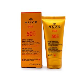 Nuxe  Sun Melting Αντηλιακό Προσώπου SPF50 Υψηλής Προστασίας 50ml