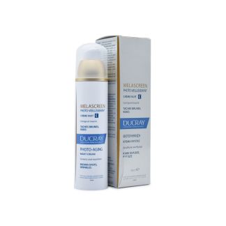 Ducray Melascreen Photo-Aging Καφέ κηλίδες Κρέμα Νύχτας 50ml