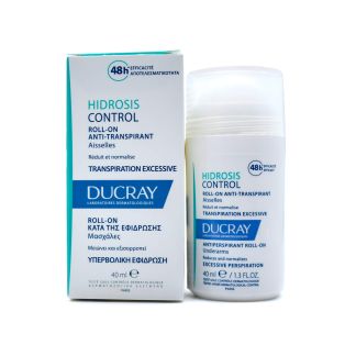 Ducray Hidrosis Control Roll-On Anti Transpirant κατά της Εφίδρωσης 40ml
