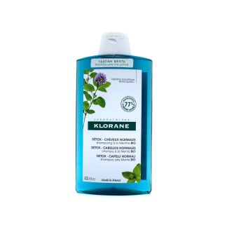 Klorane Σαμπουάν με Aquatic Mint για Κανονικά Μαλλιά 400ml