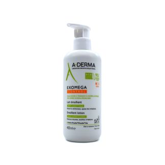 A-Derma Exomega Control Eco Emollient Lotion Καταπραΰνει από τον Κνησμό 400ml 