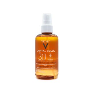 Vichy Ideal Soleil Αντηλιακό Νερό Προστασίας Spray SPF 30  Για Λαμπερό Μαύρισμα 200ml