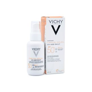 Vichy Capital Soleil UV-Age Daily UV-Age Daily Αντηλιακό Προσώπου κατά της Φωτογήρανσης SPF50+ 40ml