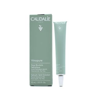 Caudalie Vinopure Salicylic Spot Solution Φροντίδα Κατά των Ατελειών 15ml 
