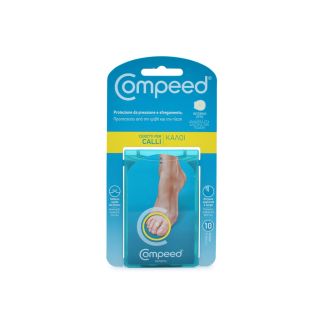 Compeed Επιθέματα για Κάλους – Ανάμεσα στα Δάκτυλα Του Ποδιού 10 τμχ