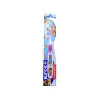 Elgydium Οδοντόβουρτσα Kids Ice Age Φούξια-Ροζ 2-6 ετών 3577056018190
