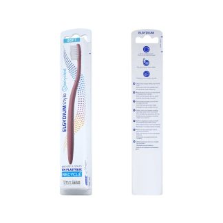 Elgydium Style Recycled Soft Ροζ 1τμχ 3577056025754