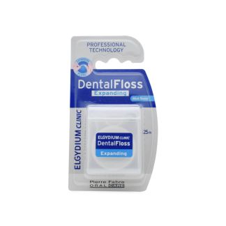 Elgydium Dental Floss Expanding Γεύση Μέντα 25m 