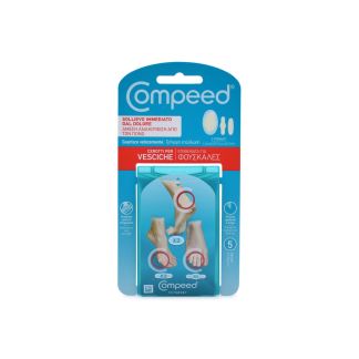 Compeed Σετ Επιθεμάτων για Φουσκάλες για Άμεση Ανακούφιση και Γρήγορη Επούλωση 5 τμχ