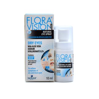 Novax Pharma Flora Vision Dry Eyes Spray  για Ξηρά Μάτια 10ml