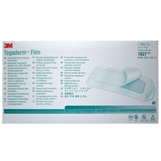 3M Tegaderm Film Επίθεμα Διάφανου Φιλμ με Κορνίζα 10cm x 25cm 1 τμχ