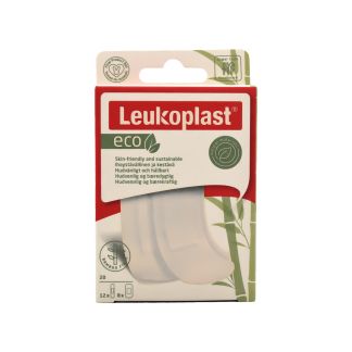 BSN Medical Leukoplast Eco Αυτοκόλλητα Επιθέματα  2 μεγέθη 12 Επιθέματα  19mm x 72mm και 8 Επιθέματα  38mm x 72mm 20 τμχ