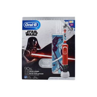 Oral-B Vitality Επαναφορτιζόμενη Ηλεκτρική Οδοντόβουρτσα Star Wars & Travel Case 3+ years 