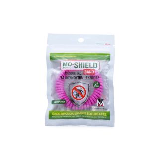 Menarini Mo-Shield Αντικουνουπικό Βραχιόλι Ροζ 1 τμχ 4897047470332