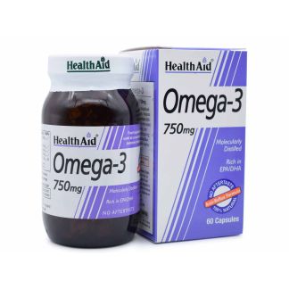 Health Aid Omega 3 750mg 60 κάψουλες