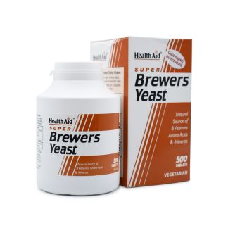 Health Aid Brewers Yeast (Μαγιά Μπύρας) 500 ταμπλέτες