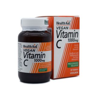 Health Aid Vitamin C 1000mg Prolonged Release 30 ταμπλέτες