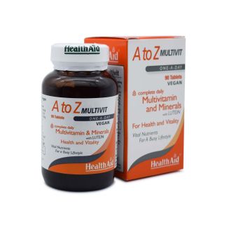 Health Aid A to Z Multivit 90 ταμπλέτες