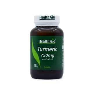 Health Aid Turmeric 750mg 60 ταμπλέτες