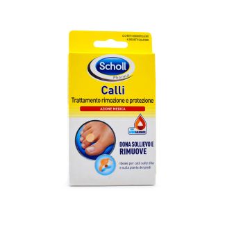 Scholl Callus Αφαιρετικά Επιθέματα για Κάλους 4 τμχ