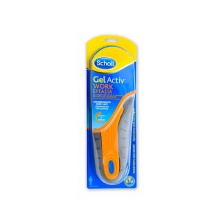 Scholl GelActiv Work Πάτοι για Άνδρες 1 ζευγάρι No 40 - 46.5