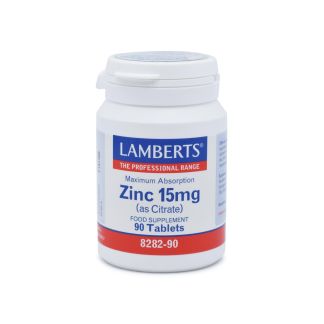 Lamberts Zinc 15mg (Citrate) 90 ταμπλέτες