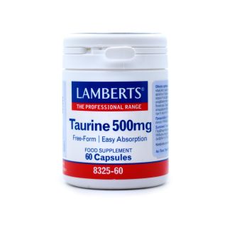 Lamberts Taurine 500mg 60 κάψουλες
