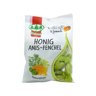 Kaiser 1889 Honig Anis-Fenchel Καραμέλες για το Βήχα με Μέλι, Γλυκάνισο & Μάραθο 90g