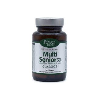 Power of Nature Platinum Range Multi Senior 50+ 30 ταμπλέτες 