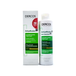   Vichy Dercos Anti-Dandruff DS Αντιπιτυριδικό Σαμπουάν Για Ξηρά Μαλλιά 200ml