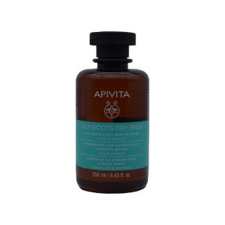 Apivita Oily Roots Dry Ends Σαμπουάν Εξισορρόπησης για Λιπαρές Ρίζες και Ξηρές Άκρες 250ml
