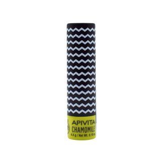 Apivita Lip Care Ενυδατικό Χειλιών Χαμομήλι SPF15 4.4g