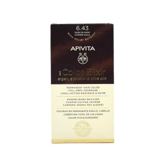 Apivita My Color Elixir 5.65 Ξανθό Σκούρο Χάλκινο Μελί