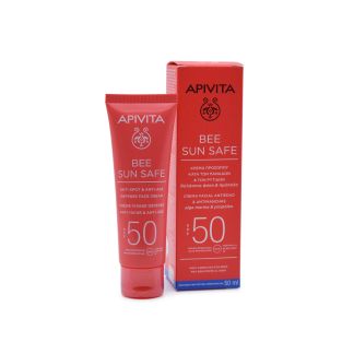Apivita Bee Sun Safe Anti-Spot & Anti-Age SPF50 κατά των Πανάδων & των Ρυτίδων 50ml