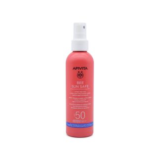 Apivita Bee Sun Safe Hydra Ενυδατικό Spray Ελαφριάς Υφής για Πρόσωπο & Σώμα SPF50 200ml