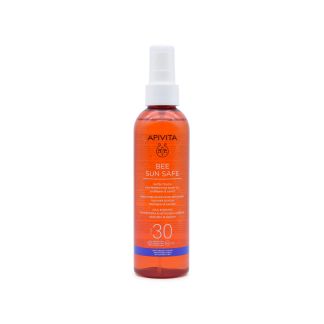 Apivita Bee Sun Safe Tan Λάδι Σώματος για Μαύρισμα & Μεταξένια Αίσθηση SPF30 200ml