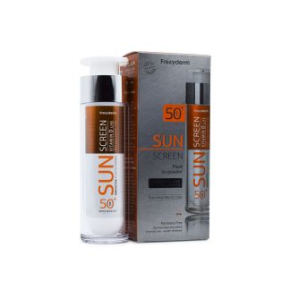 Frezyderm Sun Screen Fluid to Powder Vitamin D Like Αντηλιακό Προσώπου με Αίσθηση Πούδρας SPF50+ 50ml