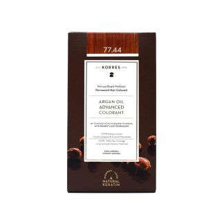 Korres Argan Oil Advanced Colorant 77.44 Ξανθό Έντονο Χάλκινο