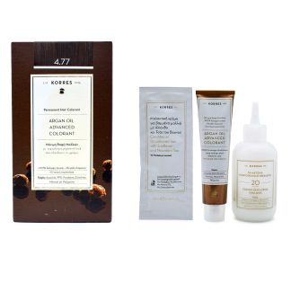 Korres Argan Oil Advanced Colorant 4.77 Σκούρο Σοκολατί