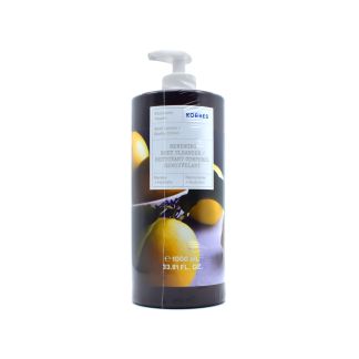 Korres Body Renewing Cleanser Βασιλικός Λεμόνι 1000ml